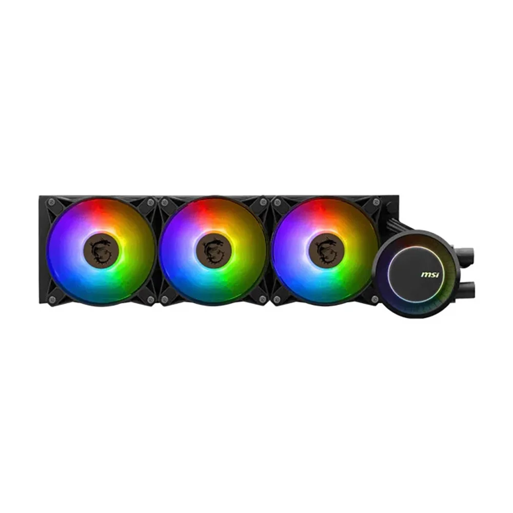 Imagem 1 de 5 do produto Water Cooler Msi 360mm Amd/intel Mag Coreliquid E360 ARGB Preto 306-7zw6e17-c24