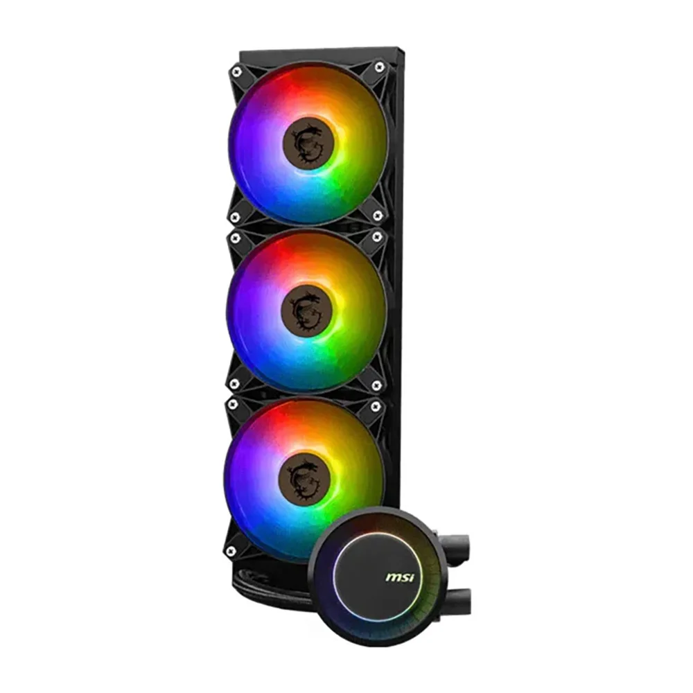 Imagem 4 de 5 do produto Water Cooler Msi 360mm Amd/intel Mag Coreliquid E360 ARGB Preto 306-7zw6e17-c24