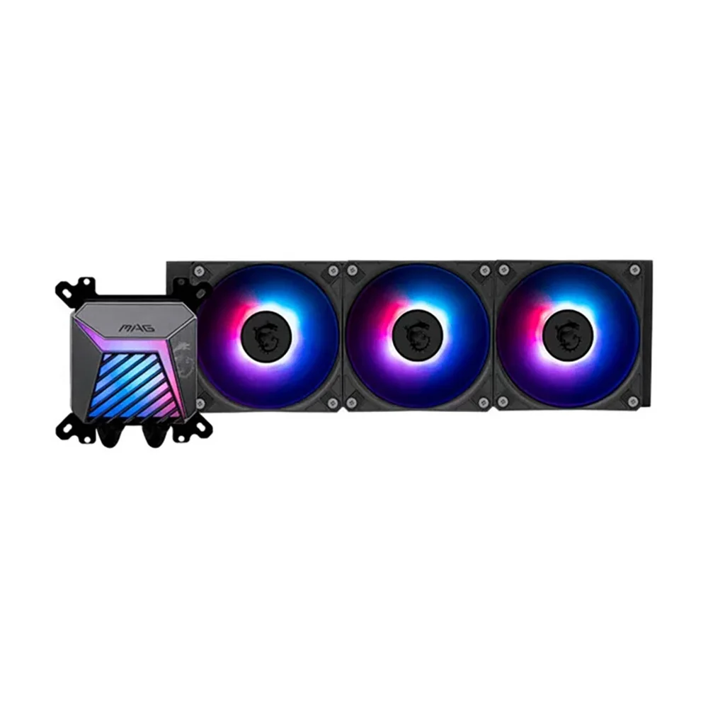 Water Cooler Msi 360mm Amd/intel Mag Coreliquid A15 360 ARGB Preto 306-7zw9a11-l80 Water Cooler Msi 360mm Amd/intel Mag Coreliquid A15 360 ARGB Preto 306-7zw9a11-l80