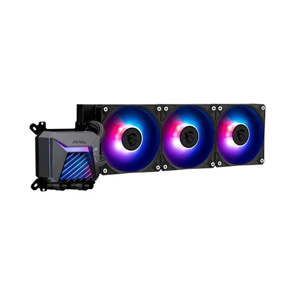 Water Cooler Msi 360mm Amd/intel Mag Coreliquid A15 360 ARGB Preto 306-7zw9a11-l80 Water Cooler Msi 360mm Amd/intel Mag Coreliquid A15 360 ARGB Preto 306-7zw9a11-l80