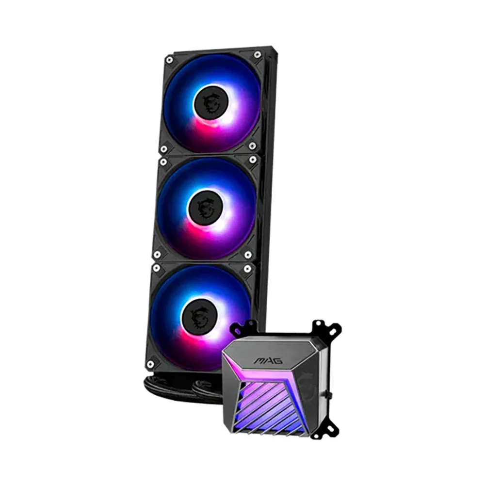 Water Cooler Msi 360mm Amd/intel Mag Coreliquid A15 360 ARGB Preto 306-7zw9a11-l80 Water Cooler Msi 360mm Amd/intel Mag Coreliquid A15 360 ARGB Preto 306-7zw9a11-l80
