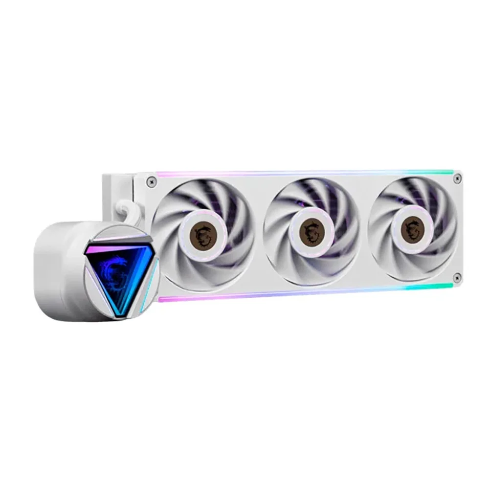 Water Cooler Msi 360mm Amd/intel Mag Coreliquid C360 V2 ARGB Branco 306-7zw2r37-813 Water Cooler Msi 360mm Amd/intel Mag Coreliquid C360 V2 ARGB Branco 306-7zw2r37-813