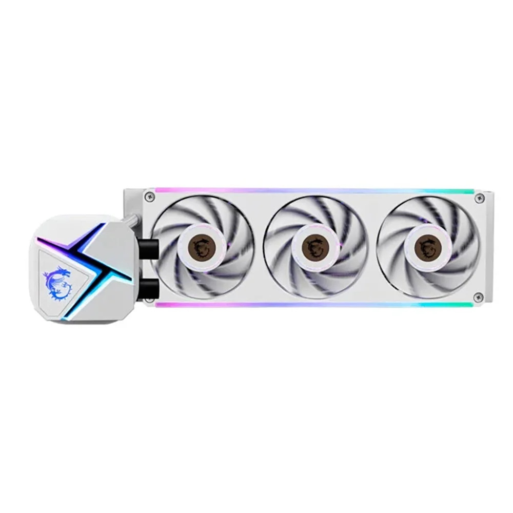 Water Cooler Msi 360mm Amd/intel Mag Coreliquid C360 V2 ARGB Branco 306-7zw2r37-813 Water Cooler Msi 360mm Amd/intel Mag Coreliquid C360 V2 ARGB Branco 306-7zw2r37-813