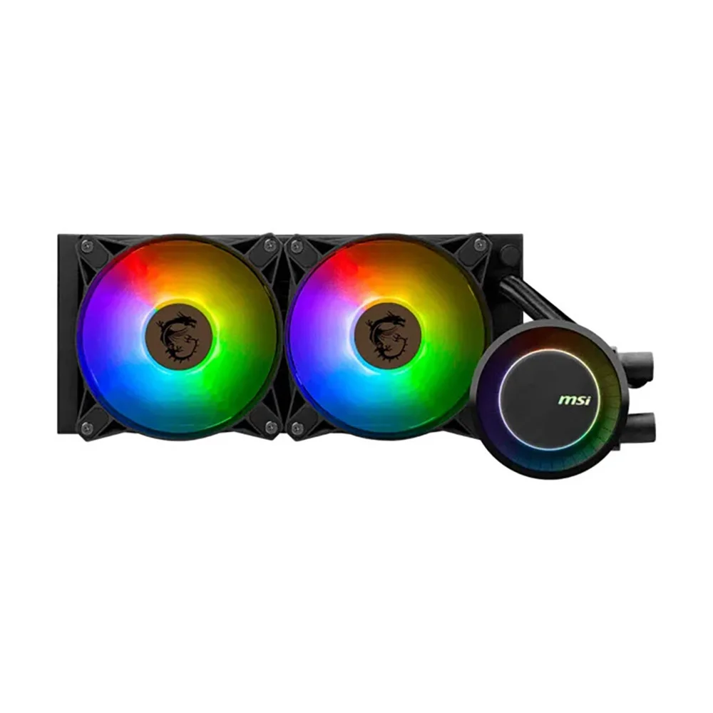 Imagem 1 de 4 do produto Water Cooler Msi 240mm Amd/intel Mag Coreliquid E240 ARGB Preto 306-7zw5e18-c24