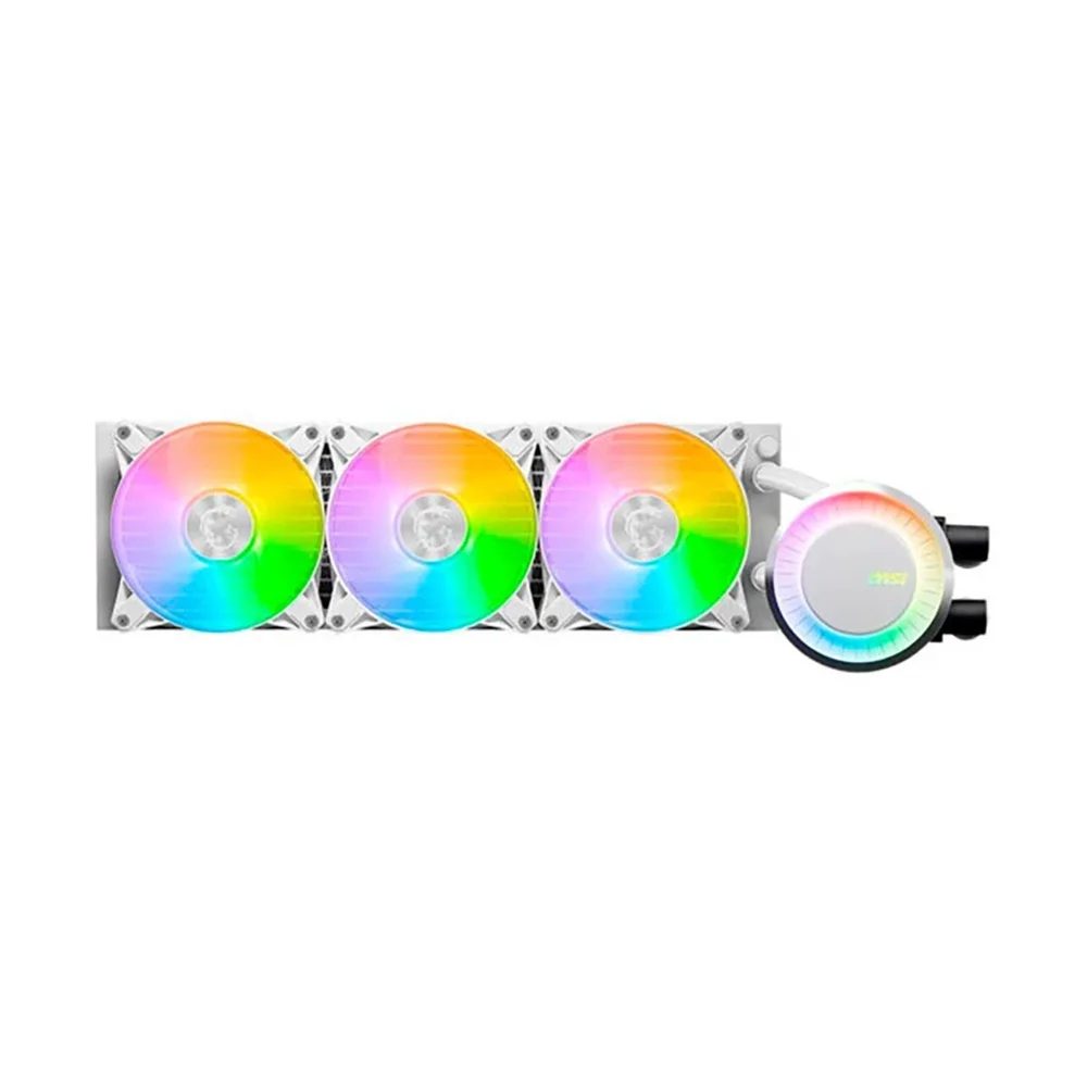 Water Cooler Msi 360mm Amd/intel Mag Coreliquid E360 ARGB Branco 306-7zw6e27-c24 Water Cooler Msi 360mm Amd/intel Mag Coreliquid E360 ARGB Branco 306-7zw6e27-c24