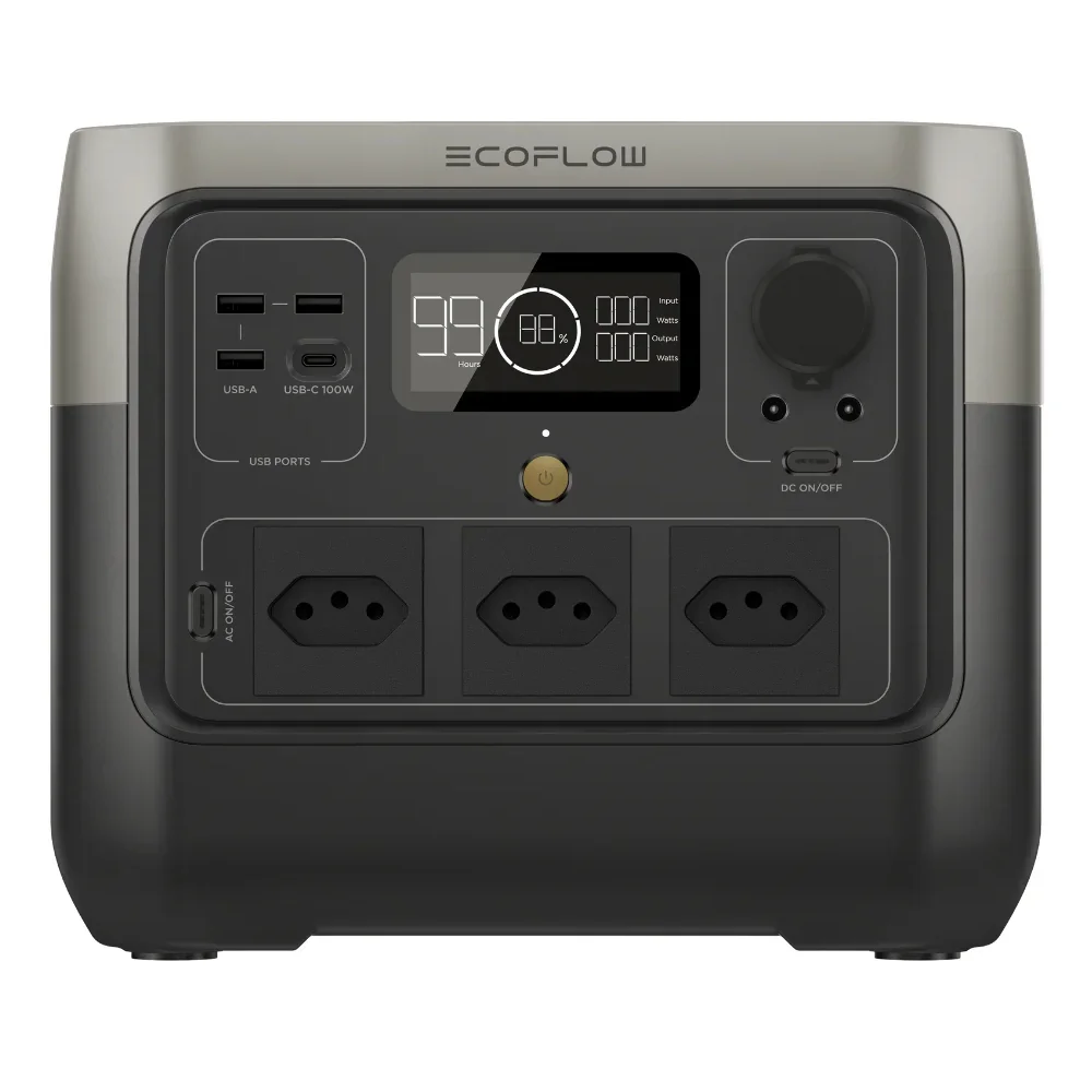 Ecoflow River 2 Pro Br 120v Estacao Energia Portatil