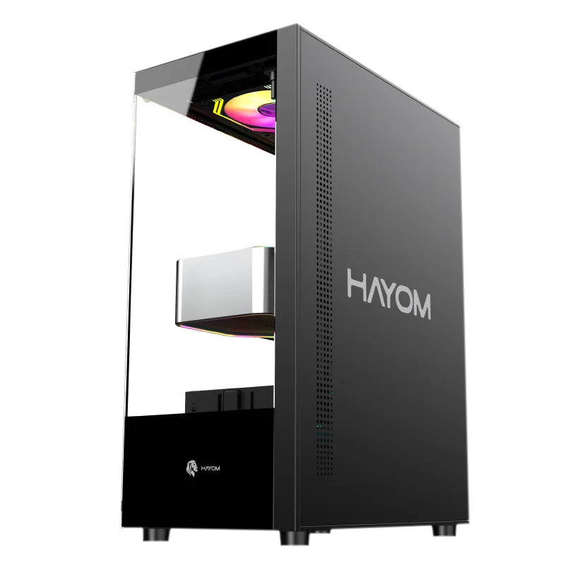 Imagem 4 de 5 do produto Gabinete Gamer Preto Hayom - Gb1792