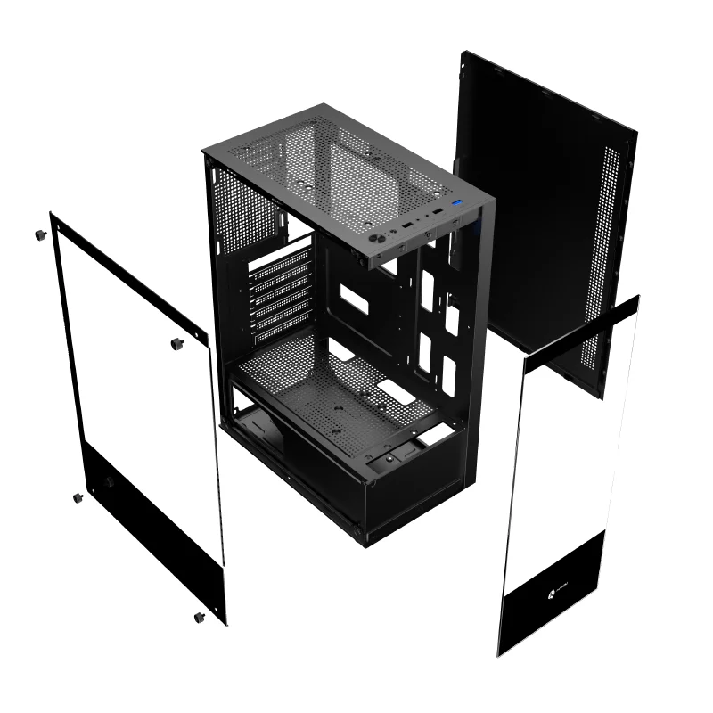 Imagem 5 de 5 do produto Gabinete Gamer Preto Hayom - Gb1792