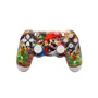 Controle Sem Fio Compatível Com Play4 Ps4 Playstation 4 / Slim / Pro / PC E Smart Tvs Samsung Personalizado Mario E Luid