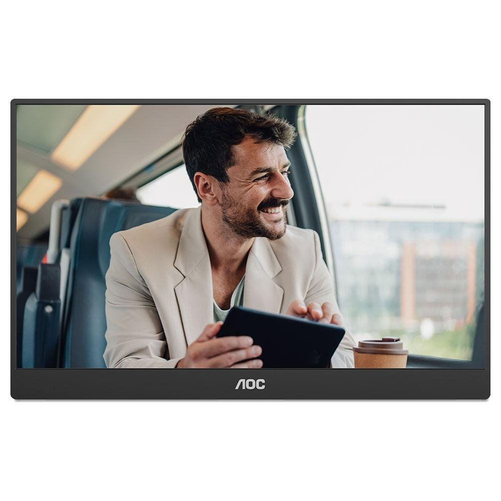 Monitor Aoc 15.6" Portátil Fhd Ips 60hz 4m Usb-c 16t20e2
