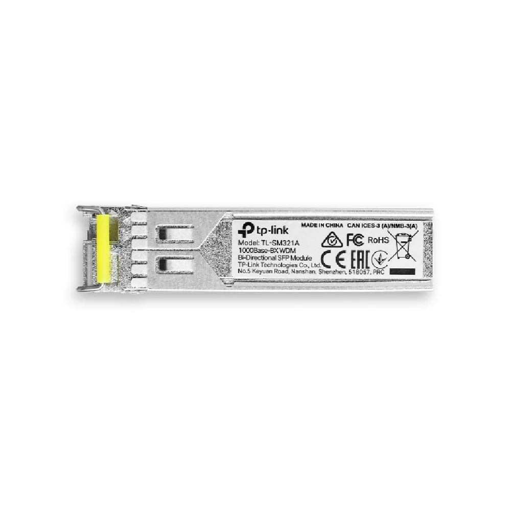Imagem 2 de 2 do produto Módulo Sfp-bi Direcional Tp-link  Wdm 1000base-bx Fibra Monomodo 10km 1.25gbps Lc Simplex Tl-sm321a