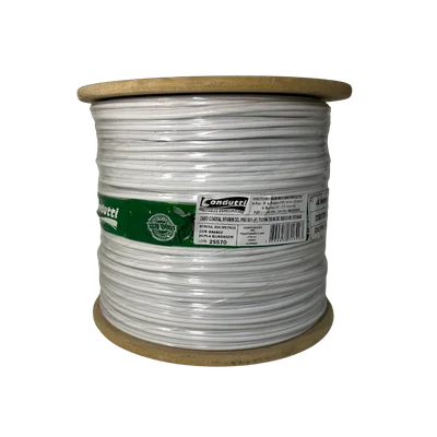 Cabo Cftv 4mm Pro Dupla Blindagem 85%