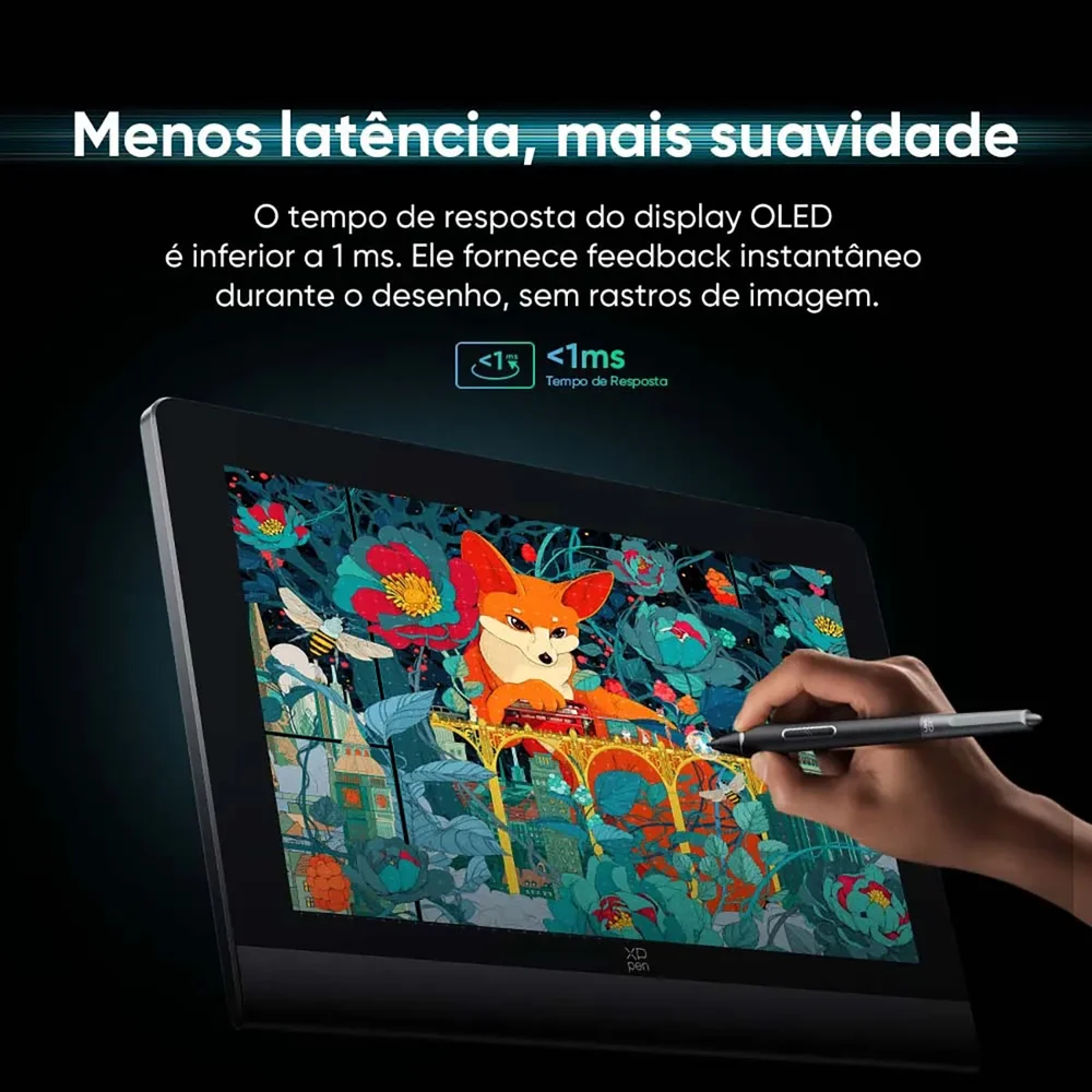 Imagem 4 de 5 do produto Mesa Digitalizadora Xp-pen Artist Ultra 16 4k OLED Preto Cpmd160uh