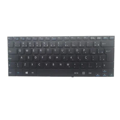 Teclado Para Notebook Sony Vaio Svf142, Padrão Br
