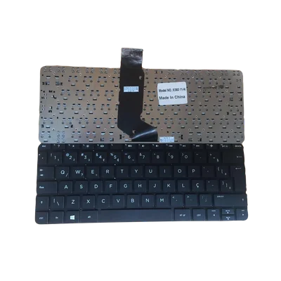 Teclado P/ Notebook Hp Pavilion X360 11-n - Br Preto