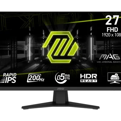 Monitor 27'' Msi Mag 274f / Plano Fhd / 200hz 0.5ms Ips