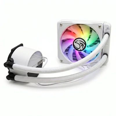 Water Cooler Brazilpc Branco 120mm 135w LED P/ Intel E Amd