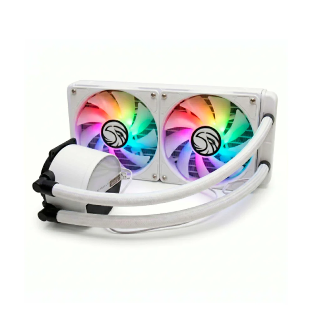 Water Cooler Gamer Brazilpc Branco Cl-sa2401 Tdp 250w 1700rpm LED 240m Water Cooler Gamer Brazilpc Branco Cl-sa2401 Tdp 250w 1700rpm LED 240m