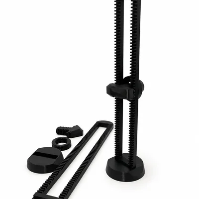 Suporte Para Placa De Vídeo Gpu Aste Preto (ajustável 22mm X 190mm)