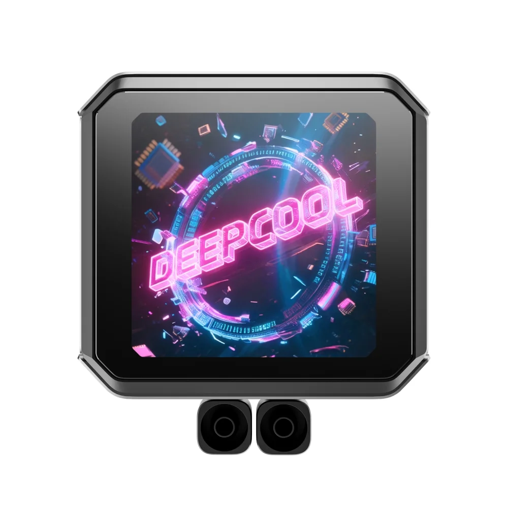 Imagem 4 de 5 do produto Water Cooler 420mm Deepcool Spartacus, Display Lcd 3.4”, Black - R-spt420-bkdsmp-g-1