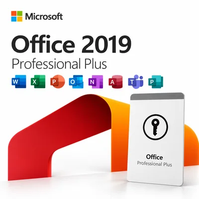 Office Professional 2019 Plus - 32/64 Bits - Cartão Físico