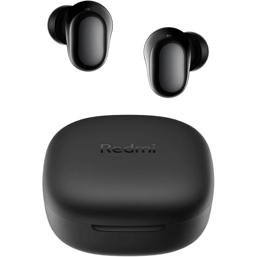 Fone De Ouvido Xiaomi Redmi Buds 6 Play, Bluetooth 5.4, TWS, Liberdade E Qualidade, Preto
