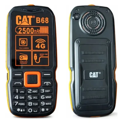 Celular Caterpillar Cat - 4g - Resistente - Tecla Grande - Durável Perfeito Para Idosos