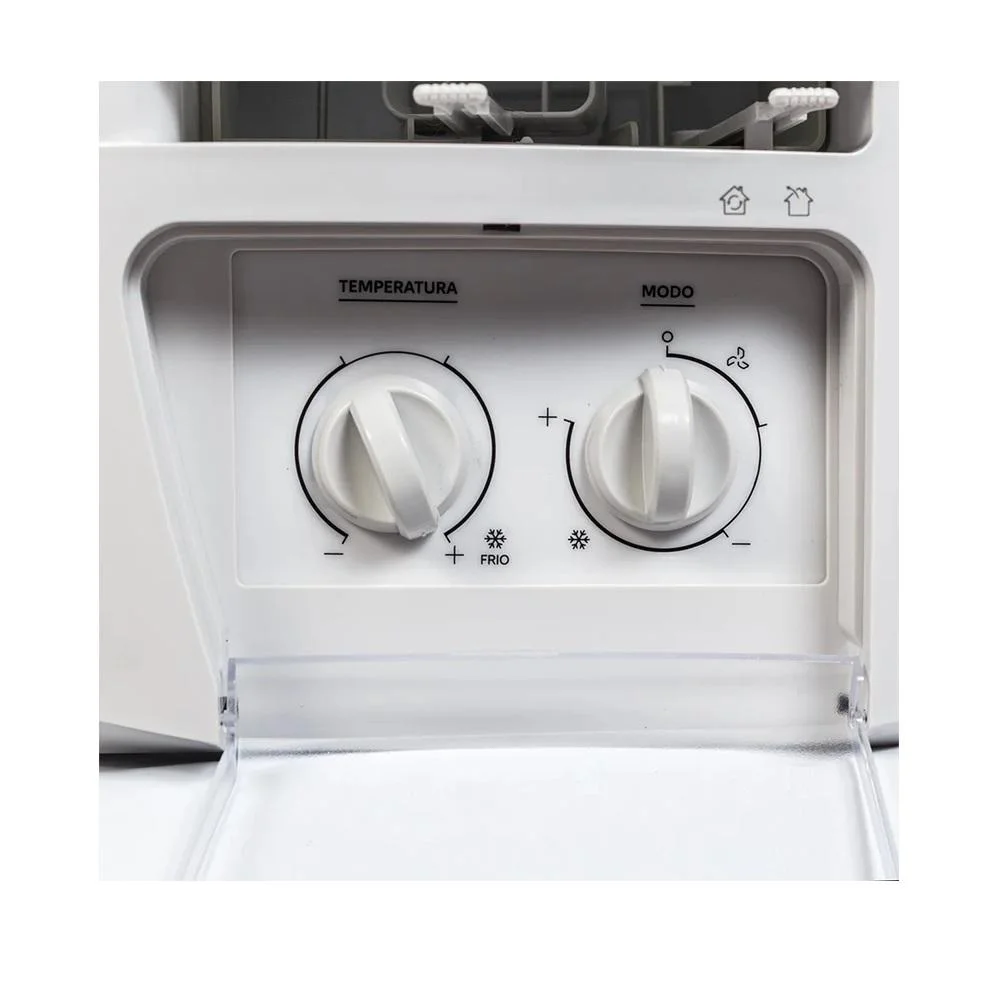 Imagem 3 de 5 do produto Ar Condicionado De Janela Midea 12.000 Btus Frio Mecânico Branco