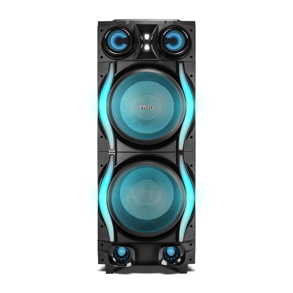 Caixa De Som Philco Extreme Woofer Duplo 12quot