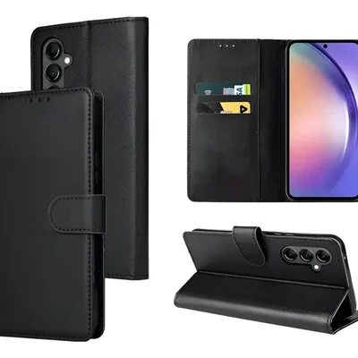 Capa Carteira Premium Para Samsung Galaxy A07 + Película