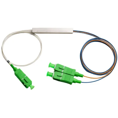 Splitter Óptico 1x2 Sc/apc - 2un