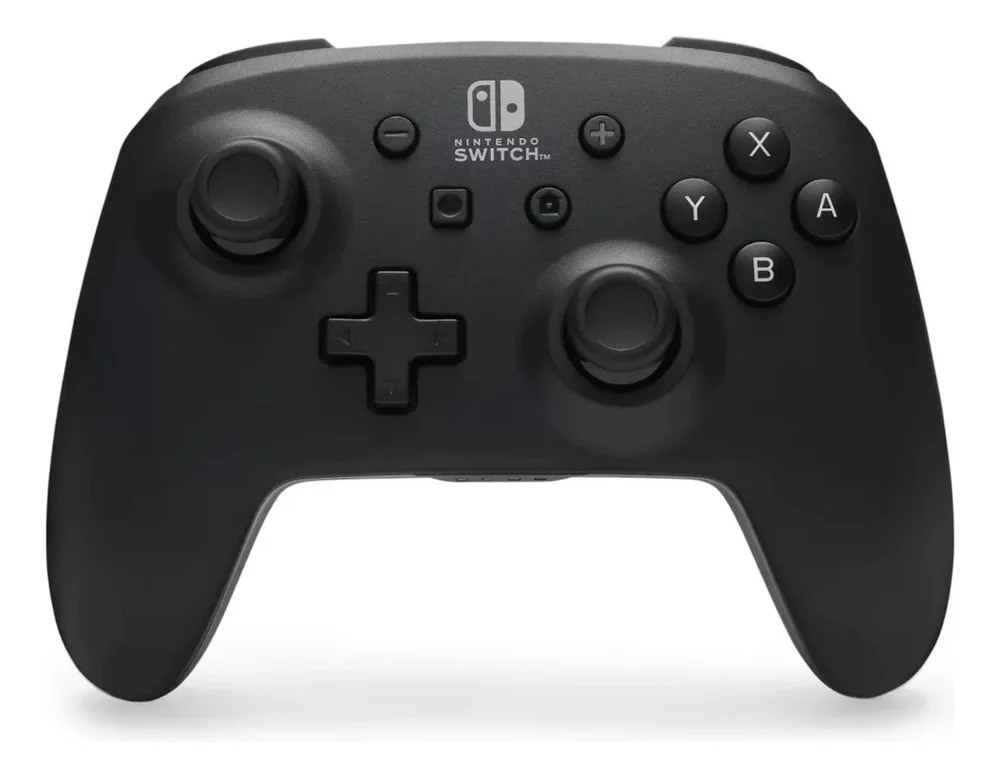Controle Powera Sem Fio Nintendo Switch Bluetooth Preto Controle Powera Sem Fio Nintendo Switch Bluetooth Preto