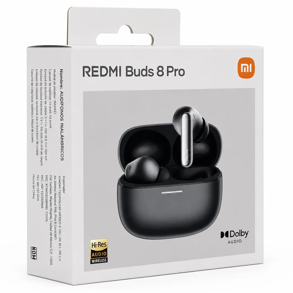 Xiaomi Redmi Buds 8 Pro Preto Fone De Ouvido