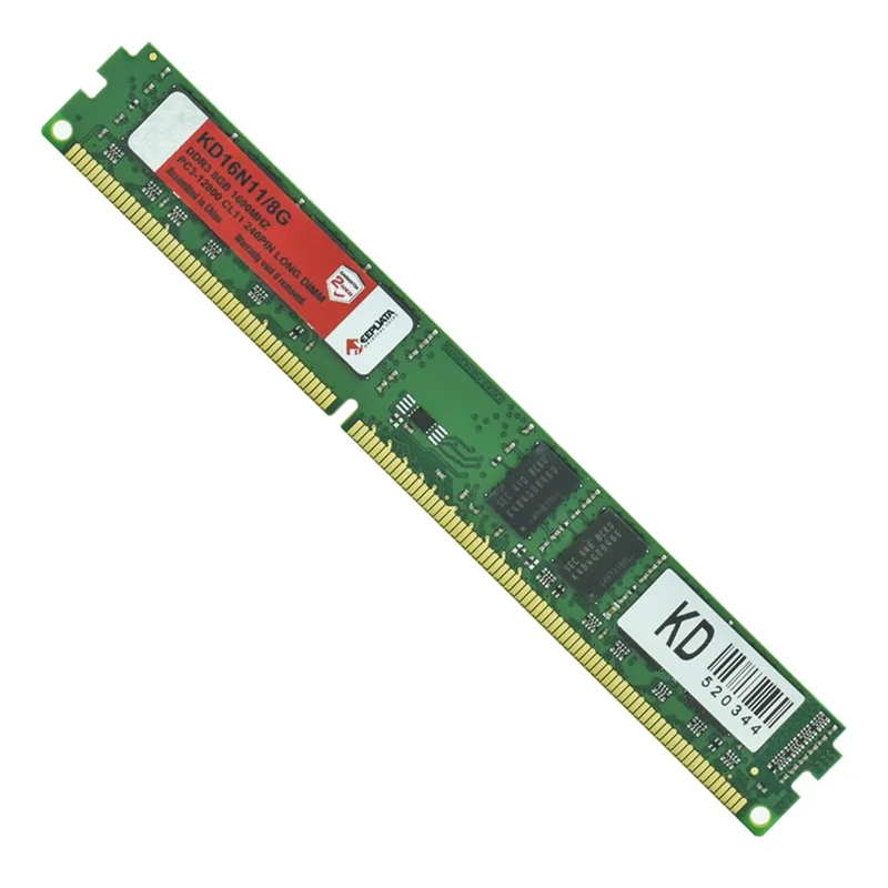 Imagem 3 de 4 do produto Memória Ram Keepdata 8GB Ddr3 1600mhz Cl11 Dimm Desktop Kd16n11/8g
