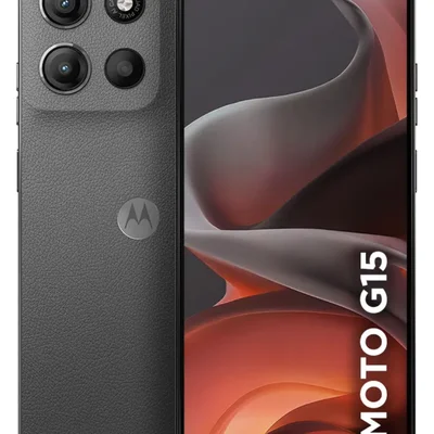 Smartphone Motorola Moto G15 256gb 4gb Ram Tela 6,72" Câmera 50mp 4g Preto