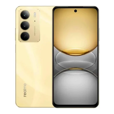Smartphone Realme C75 4G 8GB RAM 256GB Dourado Tela 6,72" 90Hz Câmera 50MP Bateria 5828mAh