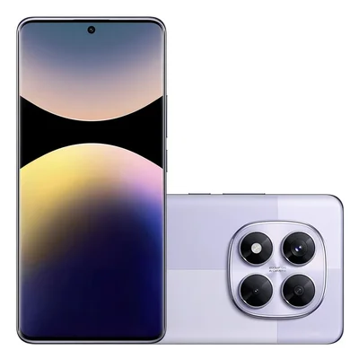Smartphone Xiaomi Redmi Note 14 Pro 5g 12gb Ram 512gb Roxo Tela AmoLED 6,67" 120hz Câmera 200mp Ois Ip68