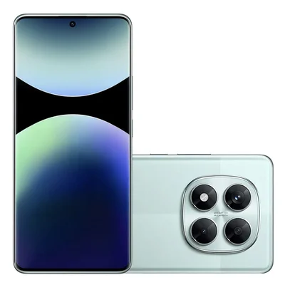 Smartphone Xiaomi Redmi Note 14 Pro 5g 12gb Ram 512gb Verde Tela AmoLED 6,67" 120hz Câmera 200mp Ois Ip68