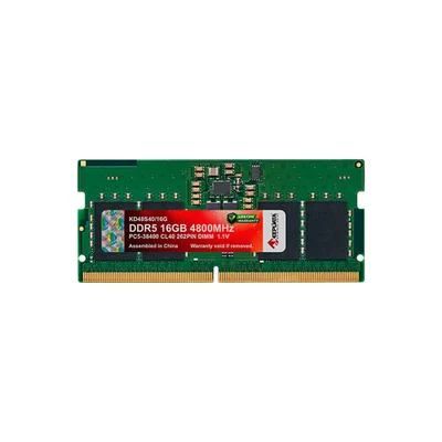 Memória Ram Keepdata Kd48s40/16g 16gb Ddr5 4800mhz Sodimm Para Notebook Alta Performance Upgrade Velocidade Baixa Latência PC Laptop