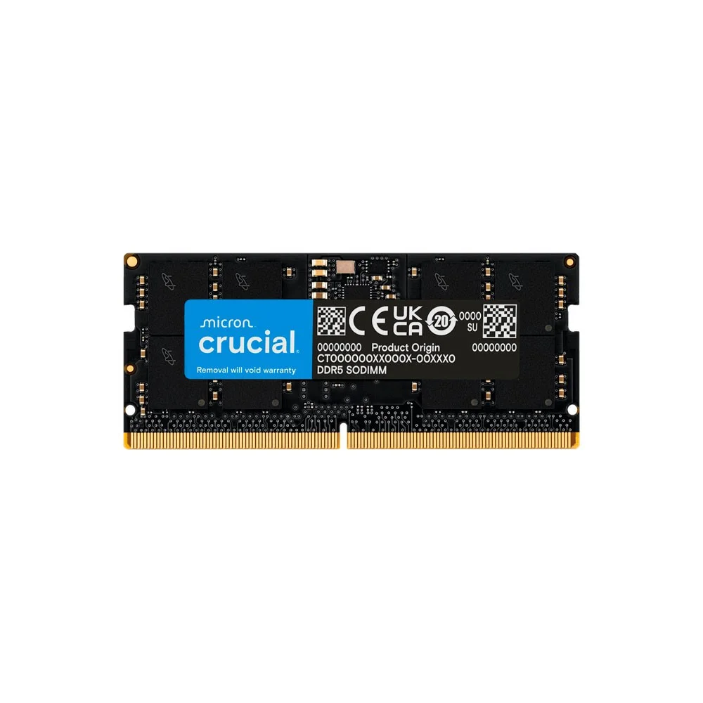 Placa de vídeo Crucial DDR5-4800 1x16GB SO-DIMM — foto 1 de 1