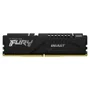 Memória Ram Kingston Fury Beast Kf552c40bb-16 16gb Ddr5 5200mhz Cl40 Dimm Desktop PC Gamer Alta Performance Dissipador Preto