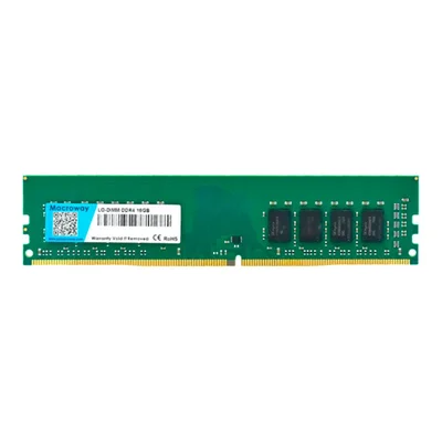 Memória Ram Macroway 16gb Ddr4 2666mhz Udimm PC4-21300 Cl19 1.2v Desktop Memória De Alta Performance Upgrade PC Gamer E Trabalho