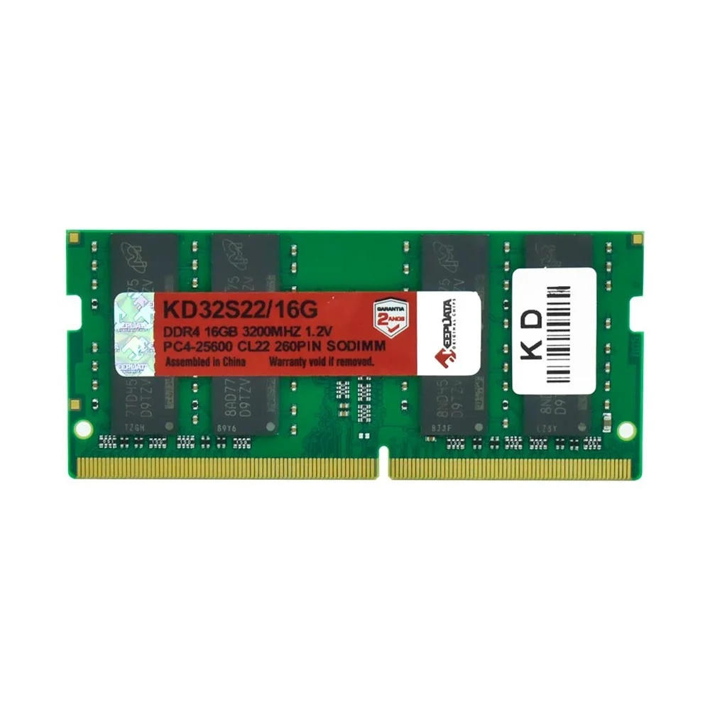 Placa de vídeo Keepdata DDR4-3200 1x16GB SO-DIMM — foto 1 de 2