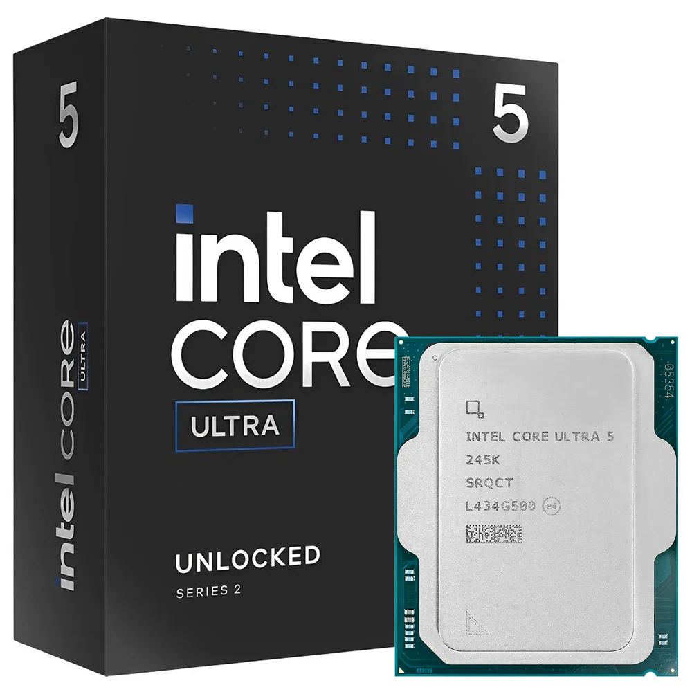 Processador Intel Core Ultra 5 245k Socket LGA 1851 / 24mb Processador Intel Core Ultra 5 245k Socket LGA 1851 / 24mb