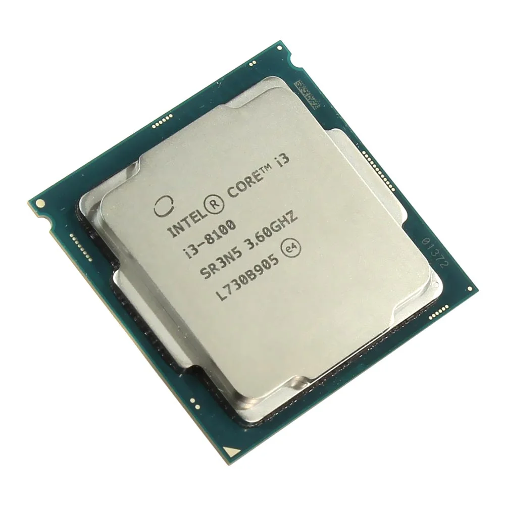 Imagem 2 de 3 do produto Processador Intel Core i3 8100 Socket LGA  1151 / 3.6ghz / 6mb - Oem