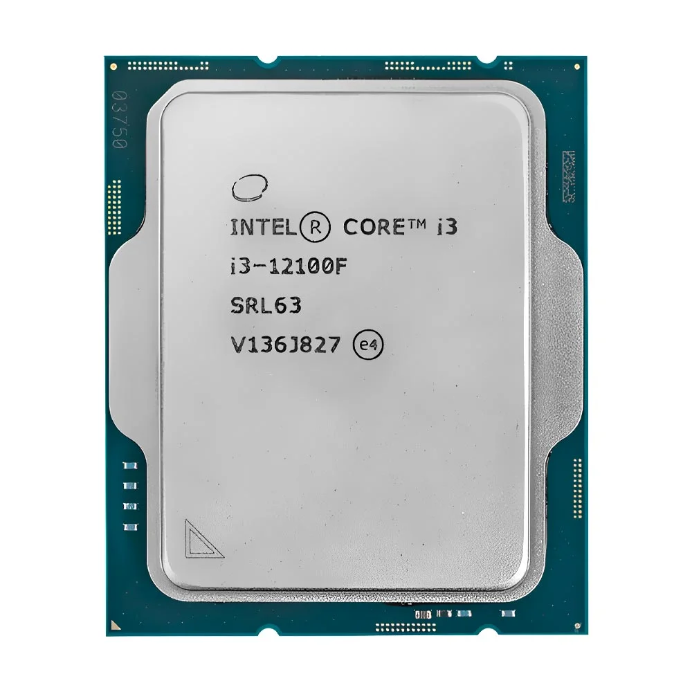 Imagem 2 de 3 do produto Processador Intel Core i3 12100f Socket LGA  1700 / 3.30ghz / 12mb