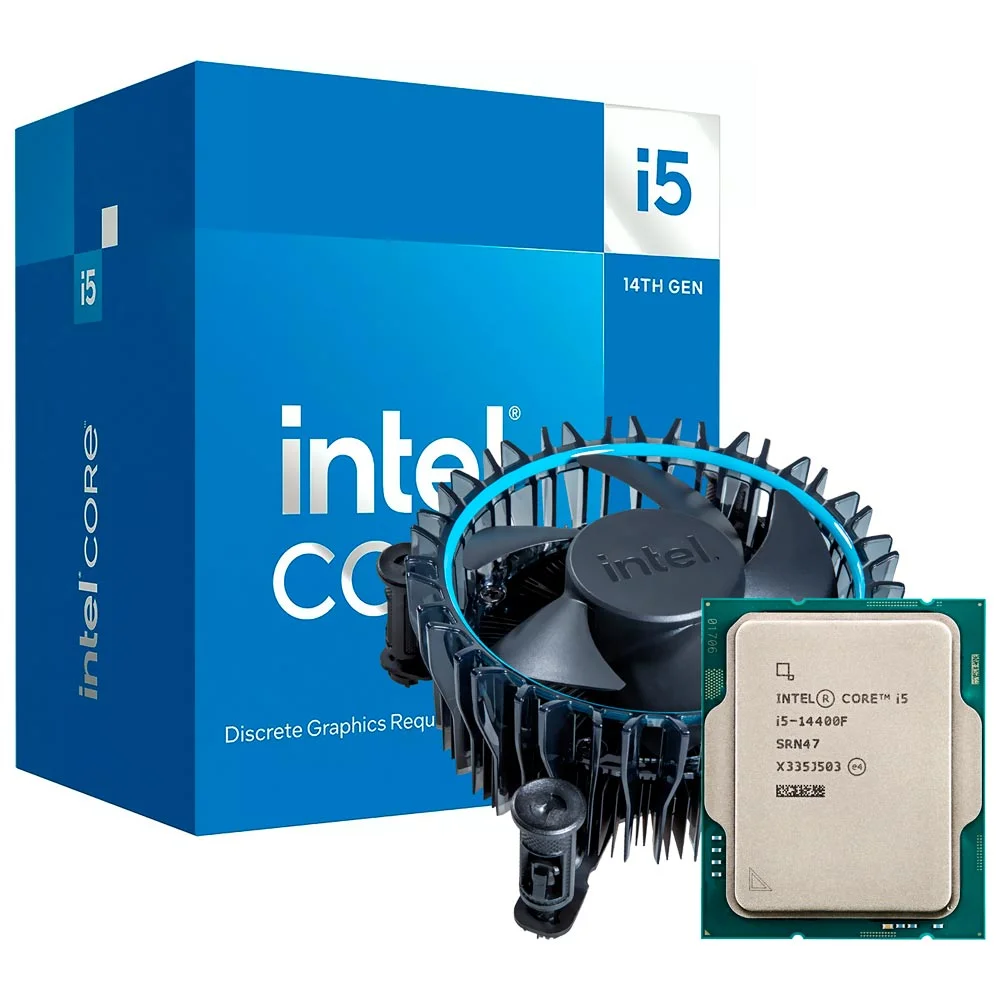 Processador Intel Core i5 14400f Socket LGA  1700 / 2.5ghz / 20mb