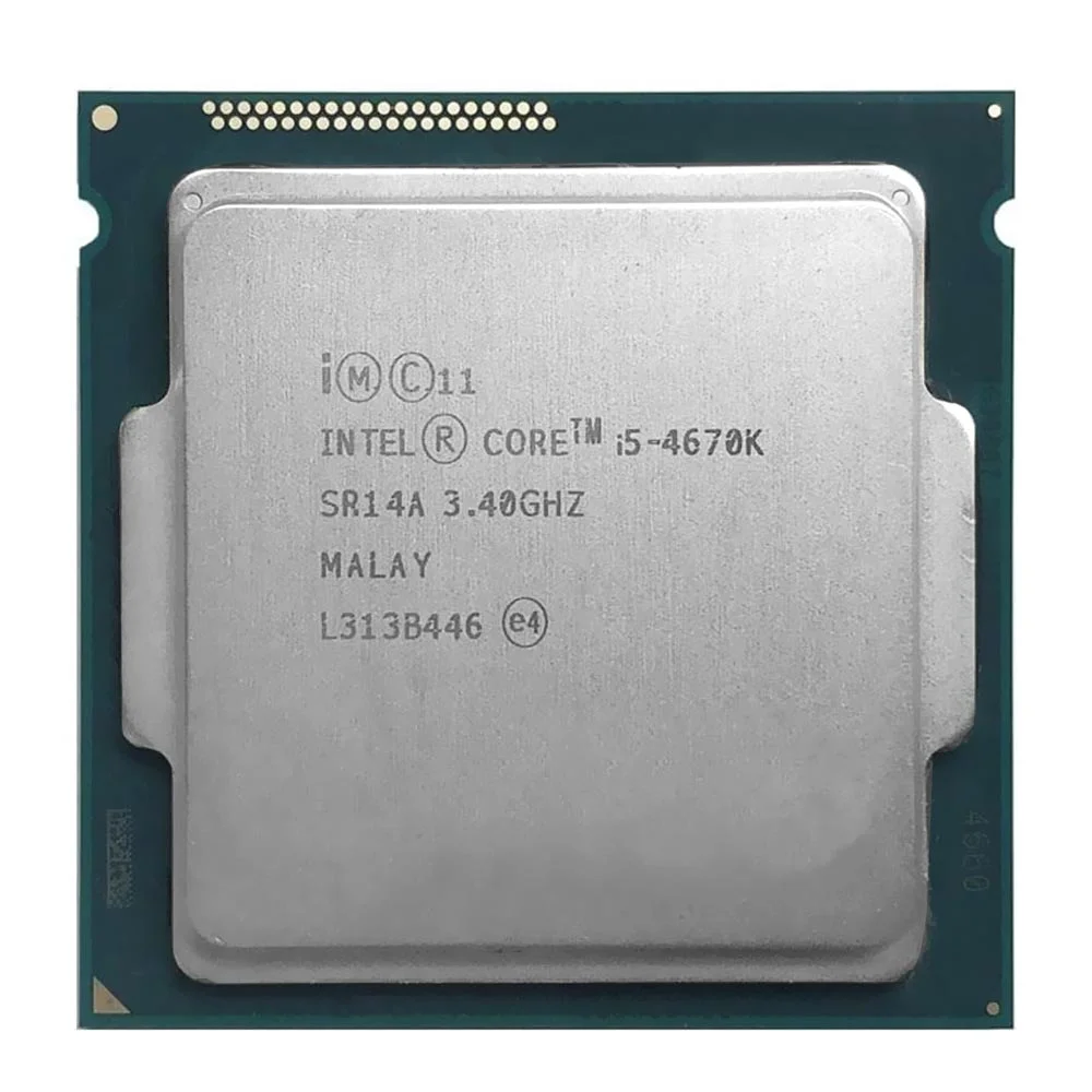 Processador Intel Core i5 4670k Socket LGA 1150 / 3.4ghz / 6mb - Oem Processador Intel Core i5 4670k Socket LGA 1150 / 3.4ghz / 6mb - Oem