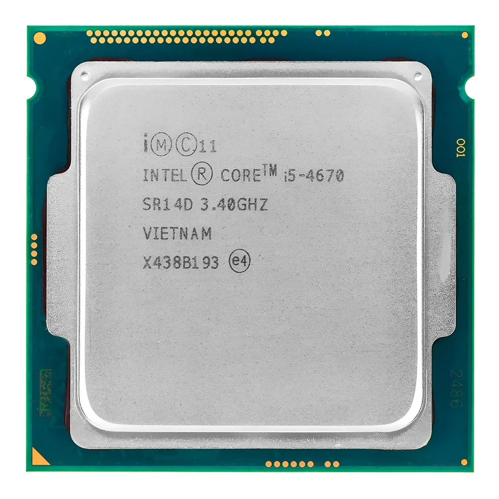 Imagem 2 de 3 do produto Processador Intel Core i5 4670 Socket LGA  1150 / 3.4ghz / 6mb - Oem