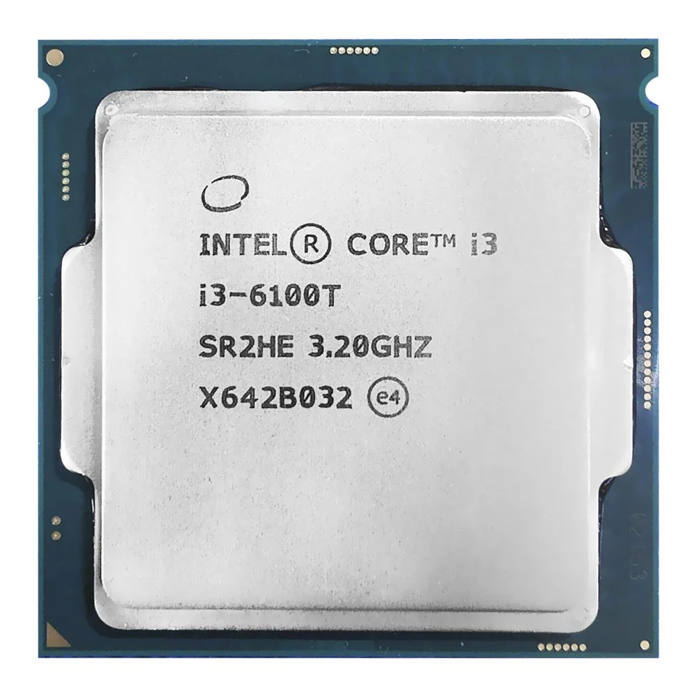 Processador Intel Core i3 6100t Socket LGA  1151 / 3.2ghz / 3mb - Oem